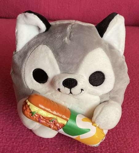 Zuru Snackles Nigel Husky Subway Sandwich Snack Food Soft Plush Toy 5” - 第 4/18 張圖片