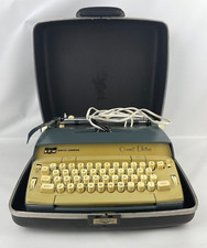 Vintage Smith Corona Electric 120 Portable Electric Typewriter w/Case & Manual thumbnail