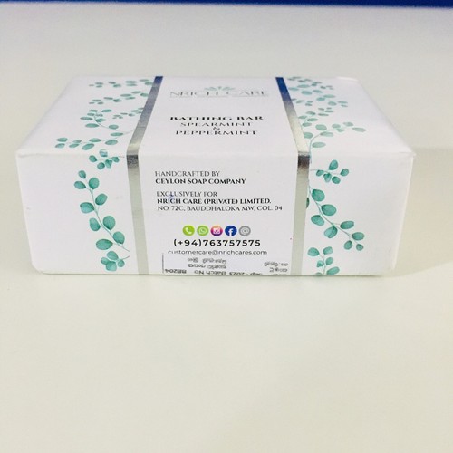 Handcrafted using Fresh Peppermint and Spearmint Bathing Soap Natural Ingredient - Picture 10 of 12