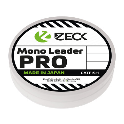 Zeck Wels Mono Leader Pro 0,78mm 36kg 20m Momo Waller Polyamid Vorfachmaterial
