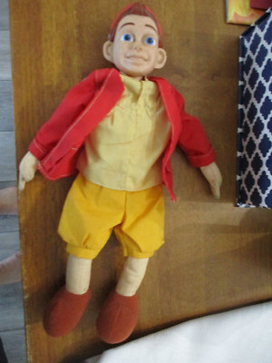 1996 Pinocchio NON Talking Doll Johnathan Taylor Thomas Kushner Disney 15''