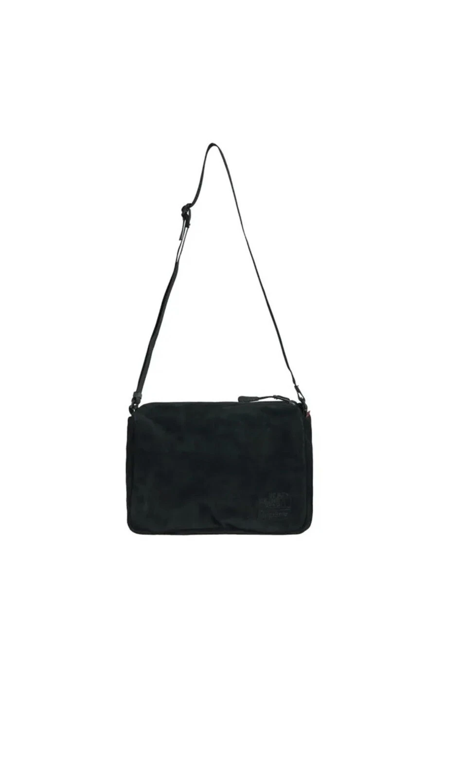 Sac bandoulière en daim Supreme The North Face noir