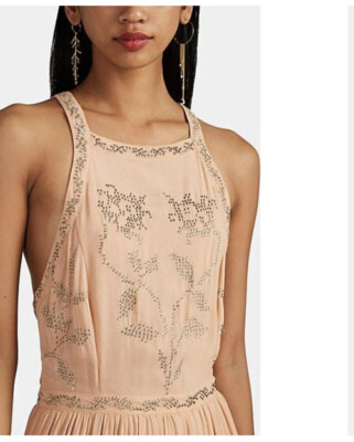 ulla johnson rose gold dress Ulla Johnson Rose Gold Velvet Dress Estimated Size 2 – Mine & Yours