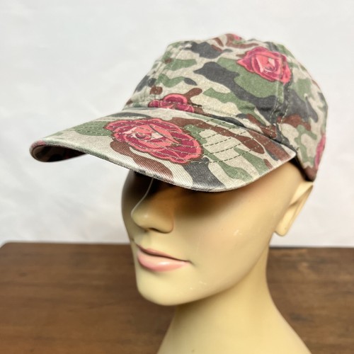 Gorra de algodón rosa camuflaje ajustable talla única - Imagen 7 de 7