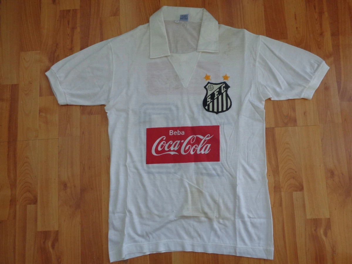 Fanion Vintage Santos FC - Tissu - Made In France - Occasion