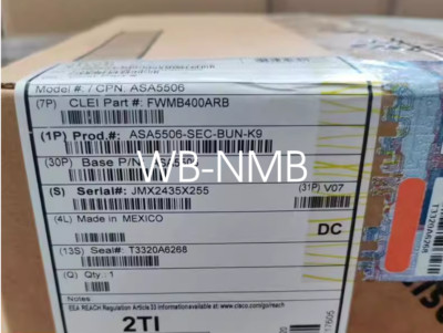 ASA5506-SEC-BUN-K9 Cisco firewall brand new FedEx or DHL