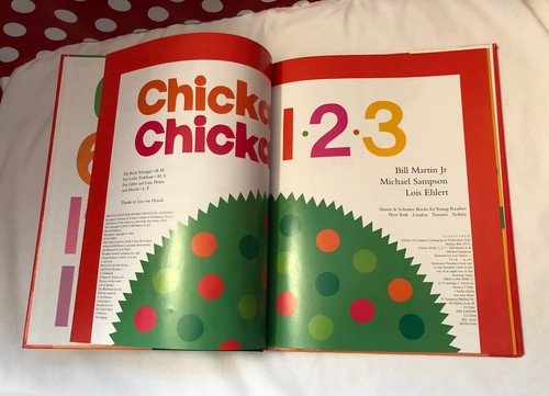 Chicka Chicka 1, 2, 3 Hardcover Dust Jacket Bill Martin 1st Edition Print 2004 - Imagen 8 de 12