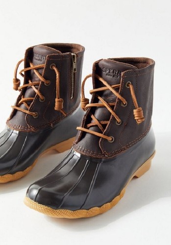 Sperry Stiefel TAN gefüttert wasserdicht Schnürung Reißverschluß Stiefelette - Bild 5 von 6
