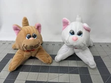 Tonka Pound Purries Cat Kitten Plush Lot of 2  Stuffed Animal Toy