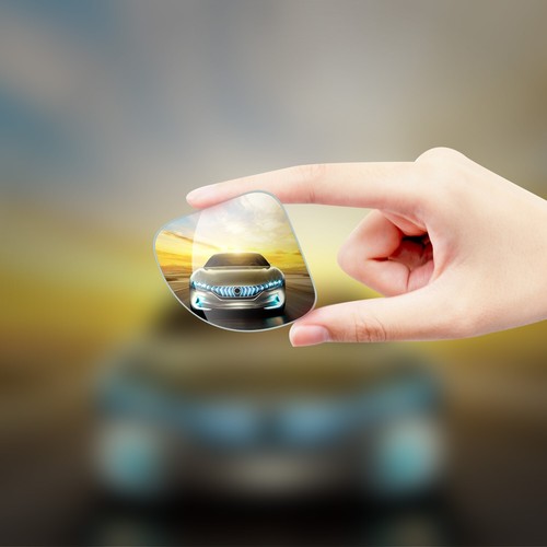 Auto Blind Spot Mirrors 2PCS - 360° Convex Wide Angle for Side & Rear View | USA - Picture 9 of 10