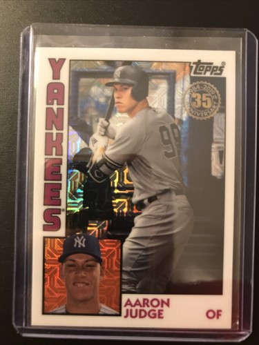 2019 Topps Aaron Judge Silver Packs Mojo 1984 35th Anniversary Yankees