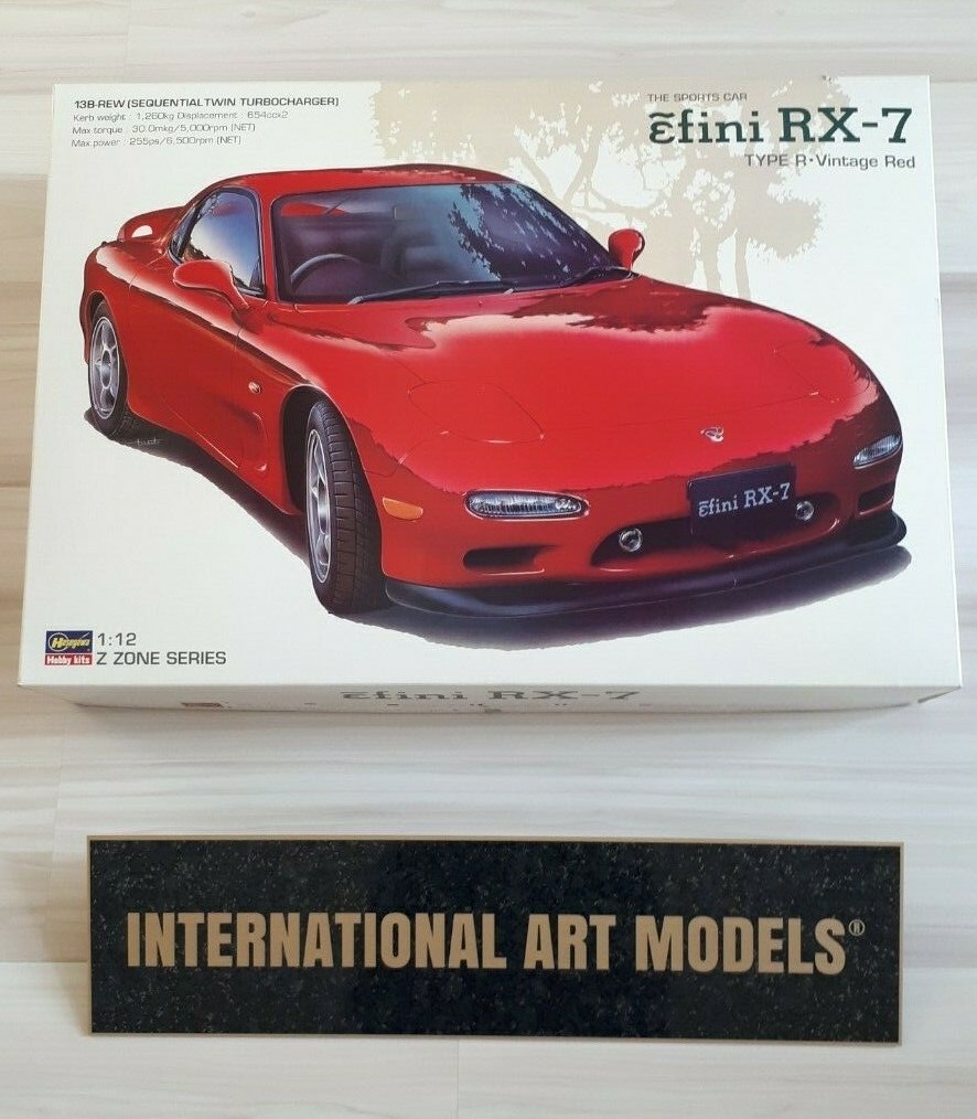 MAZDA EFINI RX-7 TYPE R in 1:12 scale | HASEGAWA | no OTAKI MAZDA EFINI RX-7 TYPE R in 1:12 scale | HASEGAWA | no OTAKI
