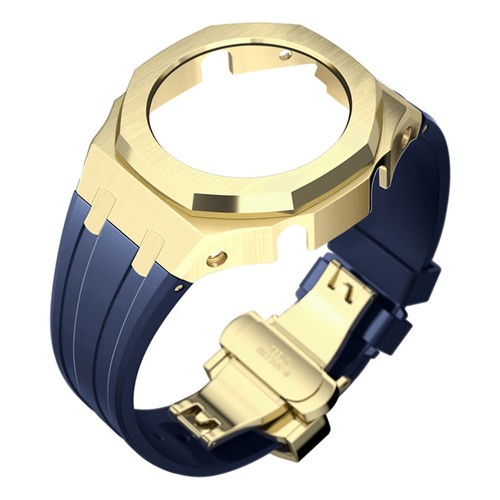 Premium 316L Stainless Steel Case+Strap 4th AP Mod Kit Bezel for Casioak GA2100 - Picture 56 of 98