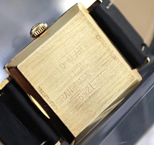 Vintage anni '60 Hamilton Cal 770 oro 10k riempito - Foto 8 di 11