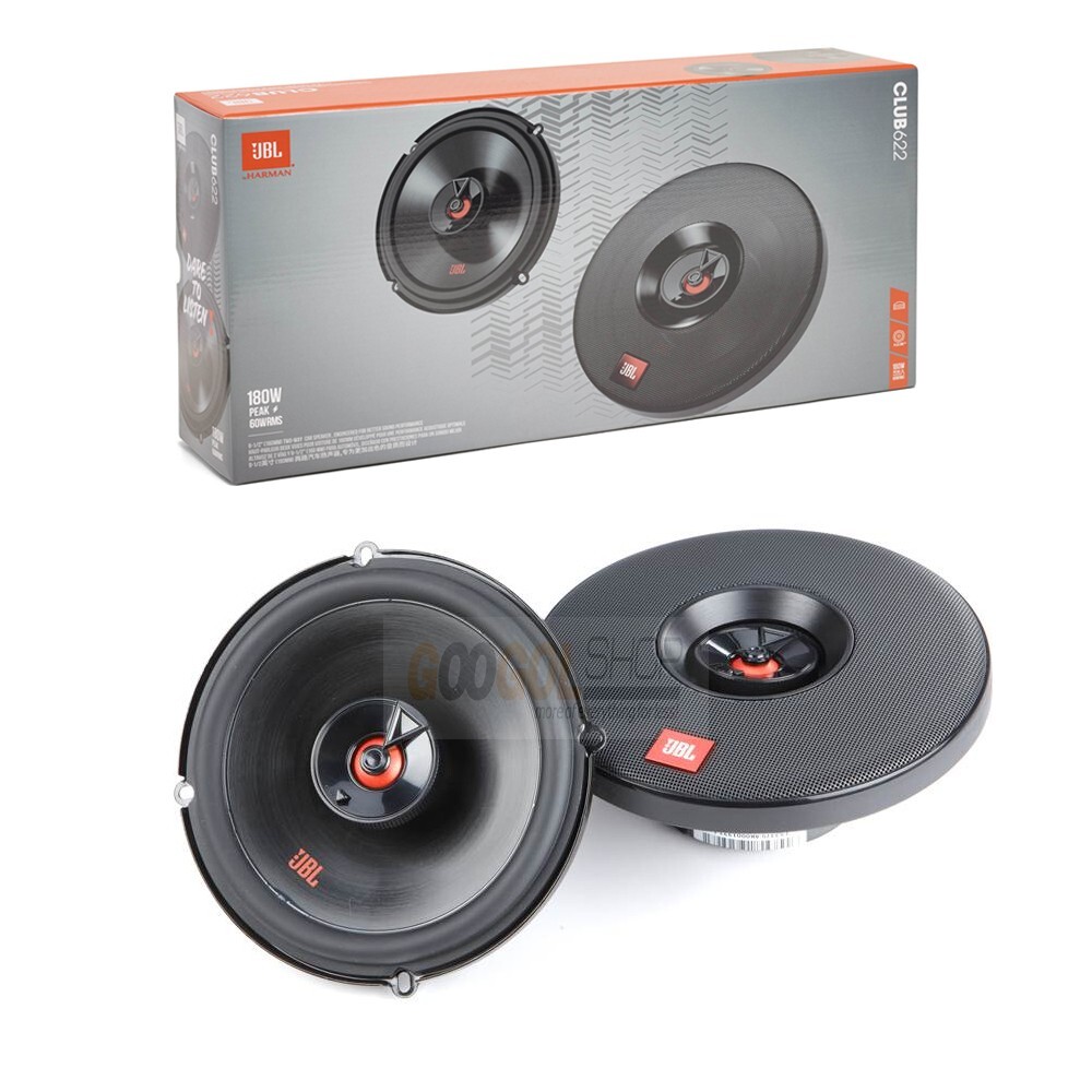 4 Колонки JBL CLUB 622 65 мощностью 180 Вт 4-канальный Автомобильный усилитель звука класса D мощностью 2000 Вт