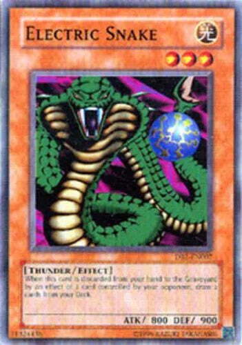 Electric Snake - DB1-EN007 - Common - Unlimited Edition - YuGiOh - Picture 1 of 4
