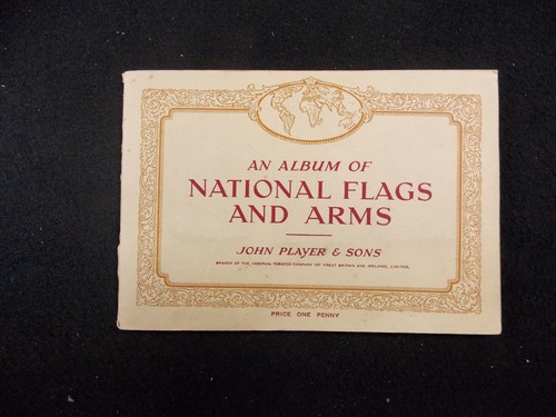 H4 Spieler Zigarettenkarten Nationalflaggen & Waffen 1936 komplettes Album