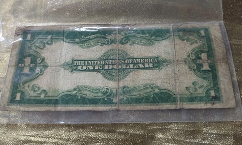 1923 One Dollar Silver Certificate Large Size Note Bill $1 - Picture 2 of 2