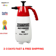 Handheld Garden Sprayer 48oz Translucent Tank Adjustable Nozzle for Weeds Plants