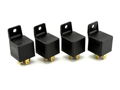 #ad 4 Pack Bosch 12V 20 30A RELAY 0 332 209 150 5 Pin Single Made In Germany $44.99