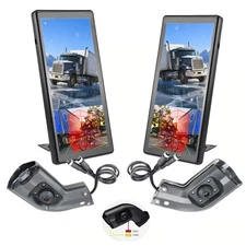 2ch 10.36" Monitor R L Side Electronic Rear View Mirror Camera truck/trailer/bus