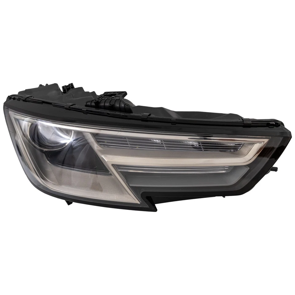 Faro de xenón lateral del pasajero para Audi A4 Quattro 2017-2018 proyector redondo Foto 2 de 4