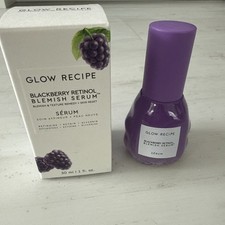 GLOW RECIPE Blackberry Retinol Blemish Serum 1oz Full Size NIB FREE SHIP