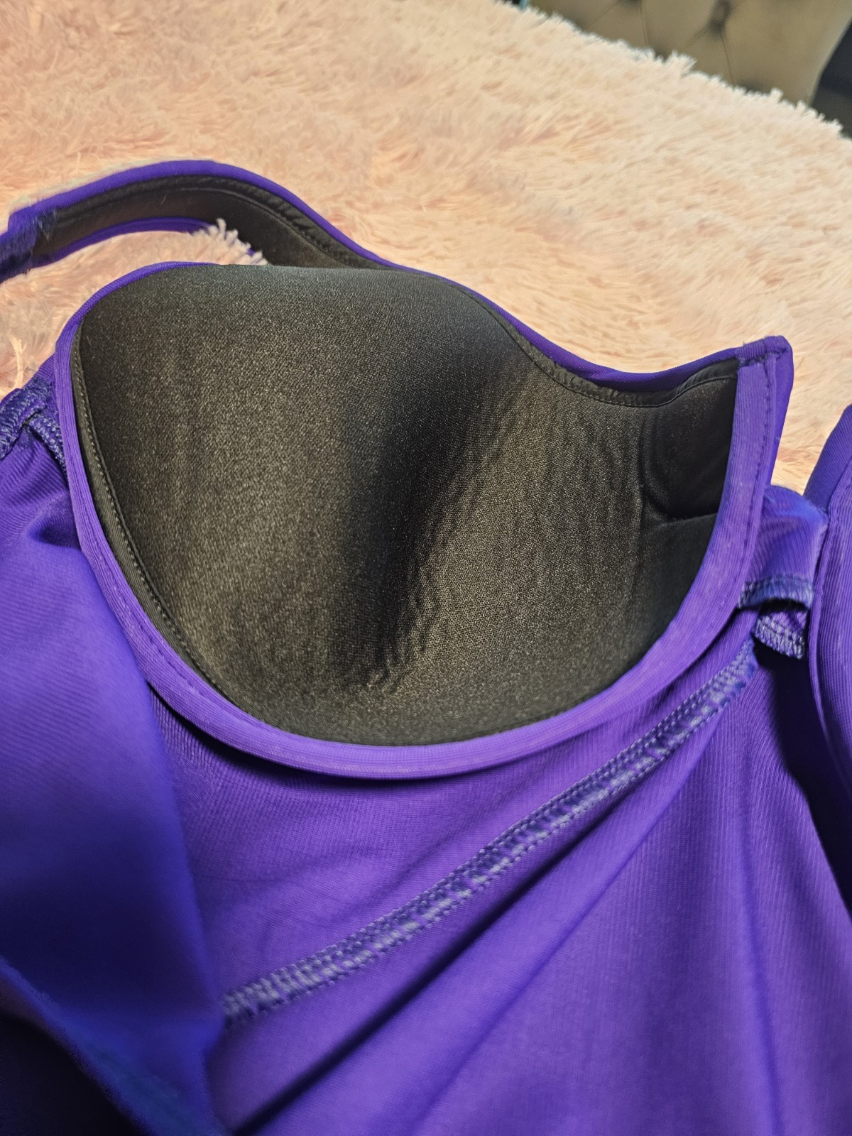 Miraclesuit Solid PURPLE Underwire One Piece Swim… - image 7