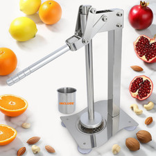 Manual Stainless Steel Lemon Squeezer Citrus Juicer Fruit Nut Crusher Heavy Duty