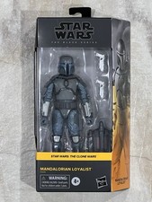 Star Wars  The Clone Wars Black Series Figure  04 Mandalorian Loyalist  Walmart