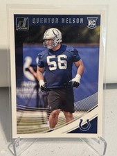 2018 Donruss #351 Quenton Nelson Indianapolis Colts RC Rookie Card. rookie card picture