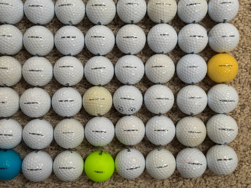 100 NOODLE Golf Balls Long and Soft Easy Straight Distance AAA-AAAAA Used CHEAP - Picture 10 of 10