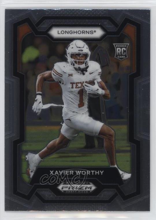 2024 Panini Prizm Draft Picks Xavier Worthy #153 Rookie RC