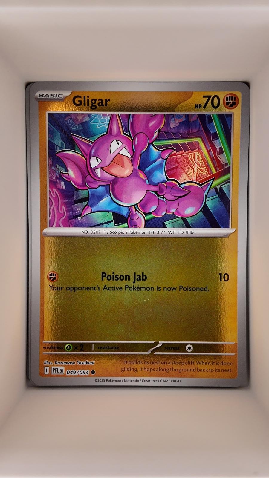 GLIGAR 049/094 REVERSE HOLO PHANTASMAL FLAMES LP