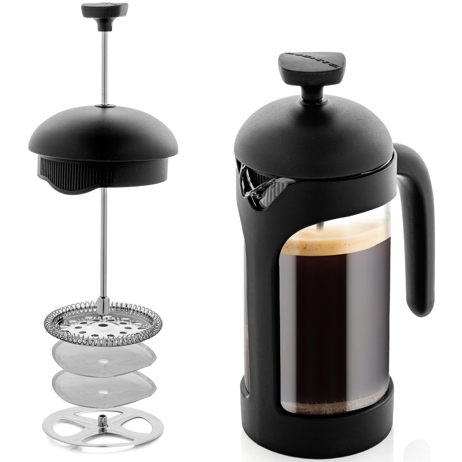 Coffee Maker 12 Ounce With Heat Resistant Borosilicate Gl...