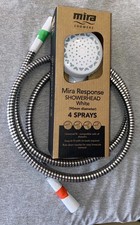Mira Response Shower Head + EXTRA LONG 2m Hose - See Pics - Buy It Now £49.95
