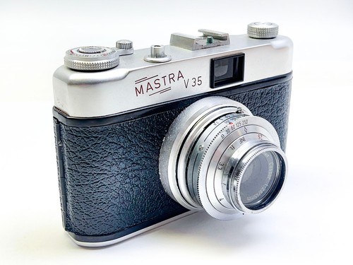 Vintage 1958 Mastra V35 Viewfinder 35mm Filmkamera mit Photopia Rangefinder - Bild 2 von 16
