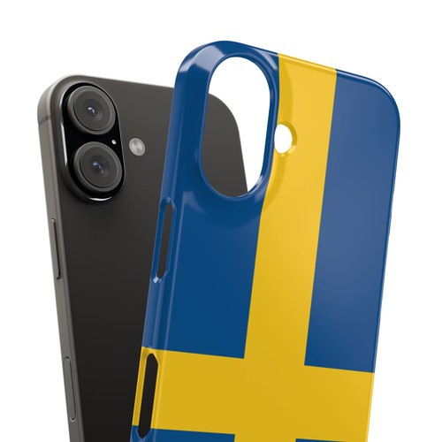 Sweden Flag Phone Case For All iPhone Models - Picture 10 of 82