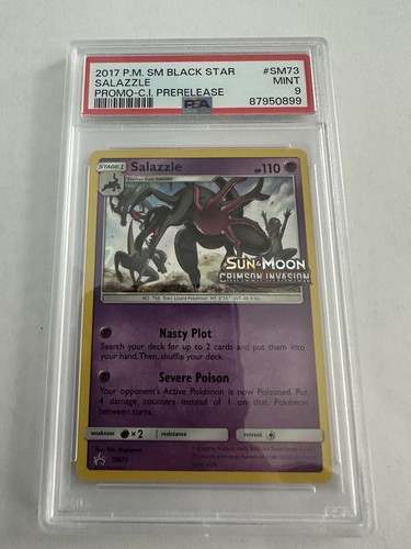 Salazzle graded PSA 9 for sale on eBay
