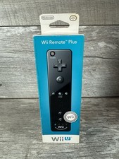 Nintendo Wii Remote Motion Plus Black: Wii U Authentic OEM Brand New Sealed !