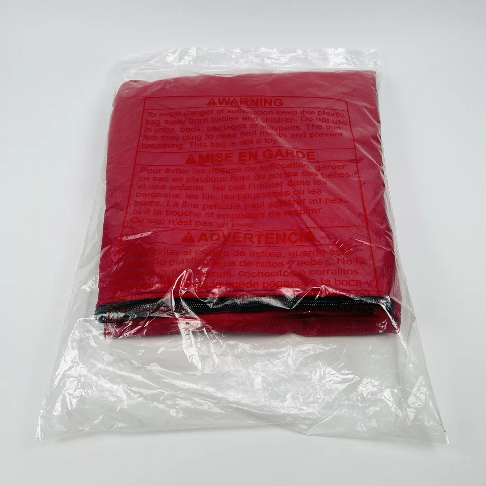 Bolsa de transporte para bebé jogger - Mini cochecito con cremallera City - Mochila para cochecito Bolsa de transporte roja Foto 4 de 4