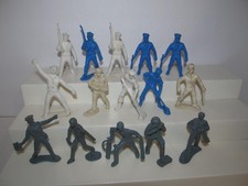 Vintage Tim Mee Toy Air Force Navy Sailor Military Figures Lot