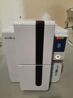 Evolis PRIMACY Precision-Card@Once-Card Printer (No Keys) Powers On-FOR PARTS