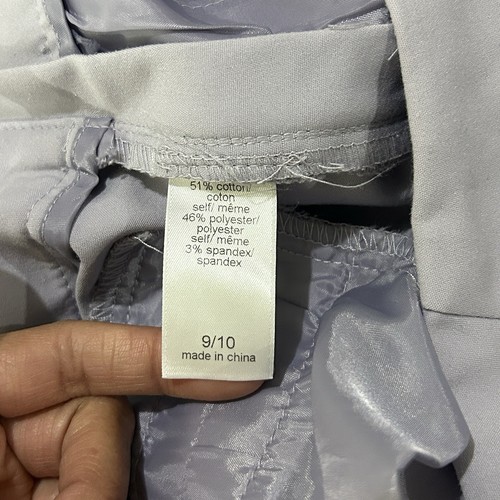 Maurice’s Lavender Light Purple Shorts Side Zip Size 9/10 Coastal Beachy - Picture 13 of 16