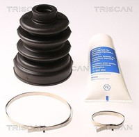 Triscan Faltenbalgsatz, Antriebswelle Getriebeseitig, Hinterachse, Links
