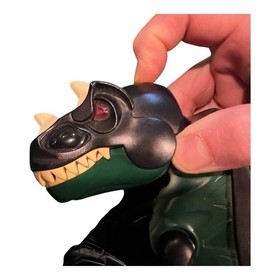 LEGO Dino Attack T-Rex 7477 Black & Green Eyes Light Up Red Vintage Dino Only