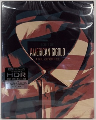Arrow Video American Gigolo Limited Edition 4K Ultra HD Blu-ray Set (NEW/SEALED)