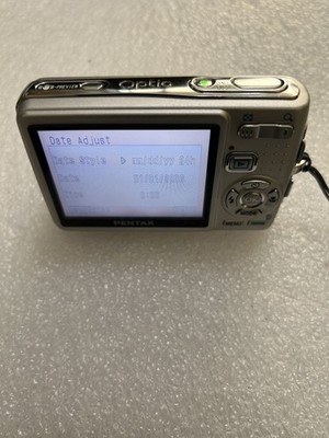 Pentax Optio A20 10.0MP Digital Camera - Silvern (Please Read)