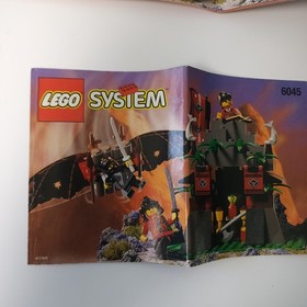 Lot of 2 Lego Ninja System Instruction Manual 6045 6088 Manuals Only