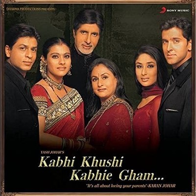 Kabhi Khushi Kabhie Gham Vinyl LP Record Bollywood Hindi Film Ost Indian MInt